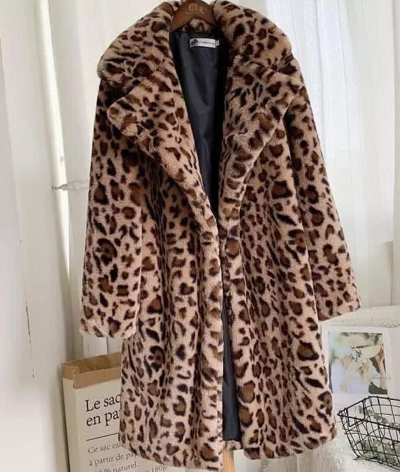 Fur coat hotsell womens long