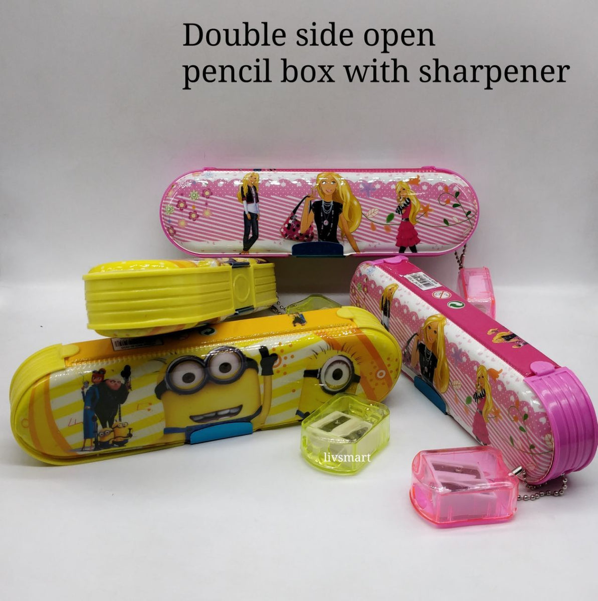 Pencil box with sharpener new arrivals