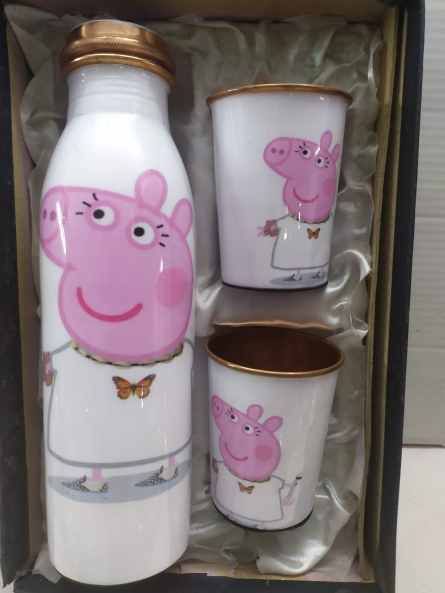 Peppa Water Bottle Gifts Combo