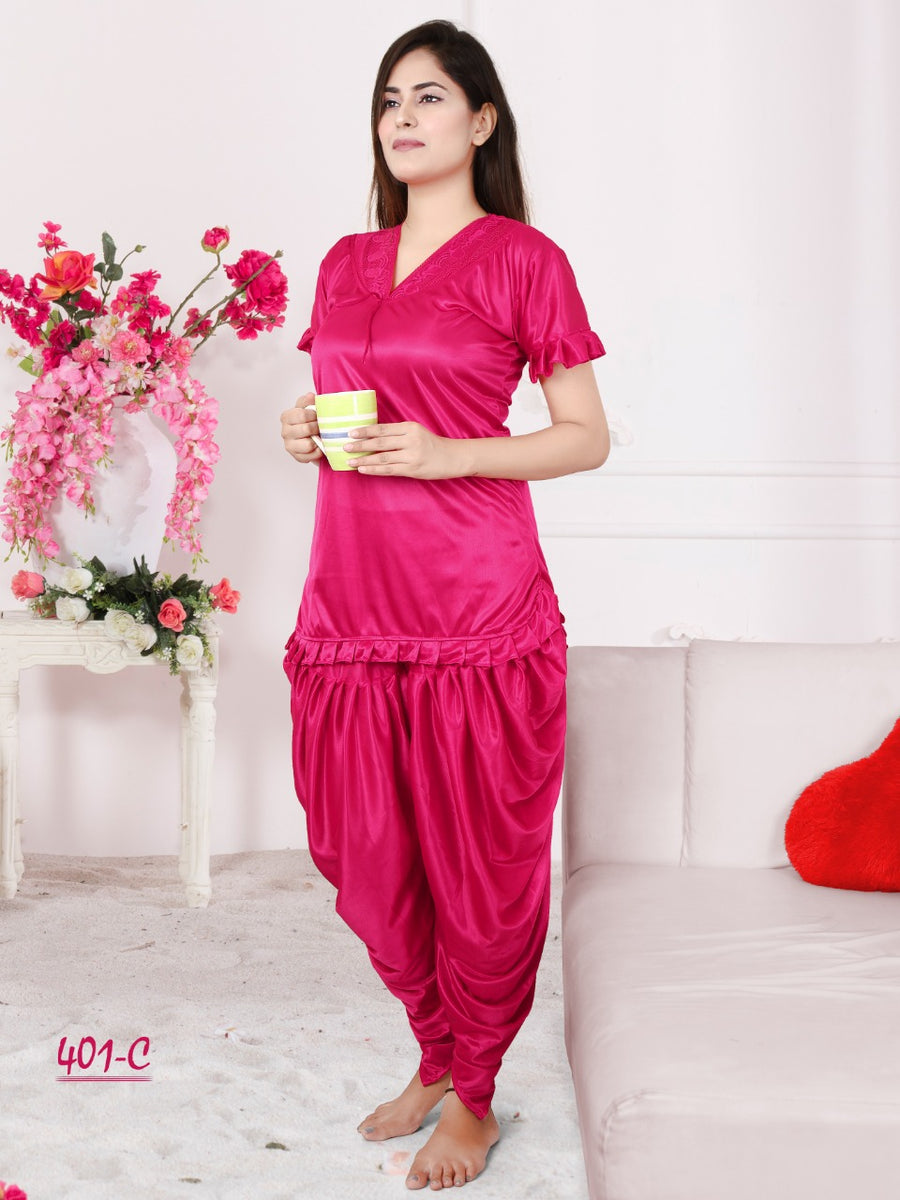 Dhoti style night dress on sale