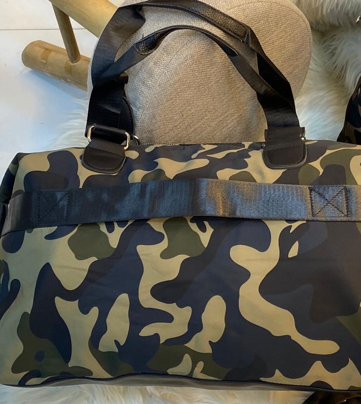 A Bathing Ape camouflage-print One-Shoulder Backpack - Grey