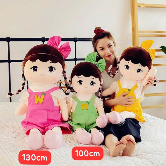 FGRSD Cartoon Girl Plush Doll Soft Stuffed Character /Plush Toys Girl –