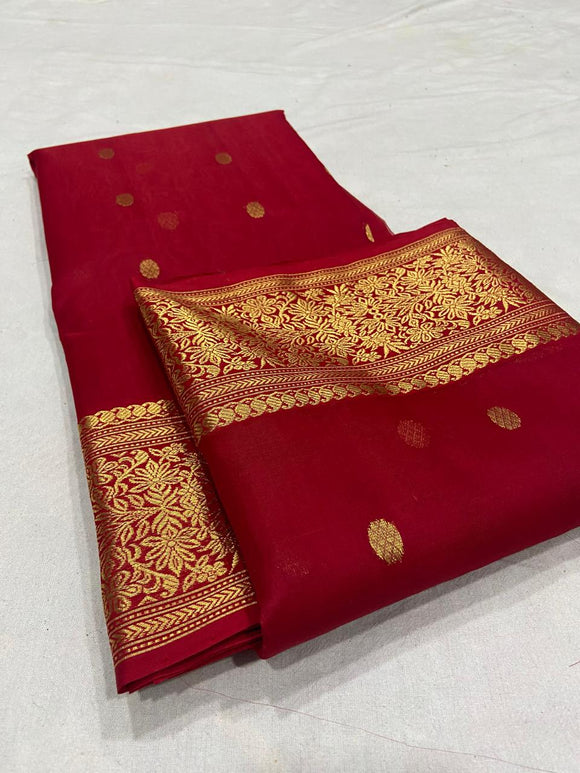 Parineeta , elegant Chanderi Katan Handloom Saree for women -NAG001CSK