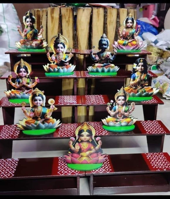 Beautiful Nava Durga set for Puja  Decoration-LR001NDS