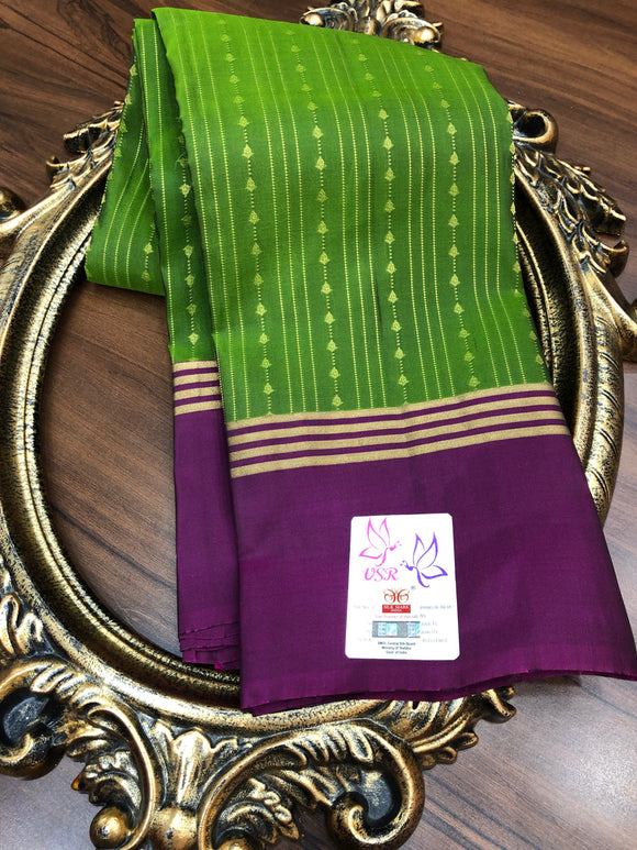 SUBADHRA , EXCLUSIVE BEAUTIFUL PURE KANJIVARAM SILK  SAREE FOR WOMEN -SACHI001PG