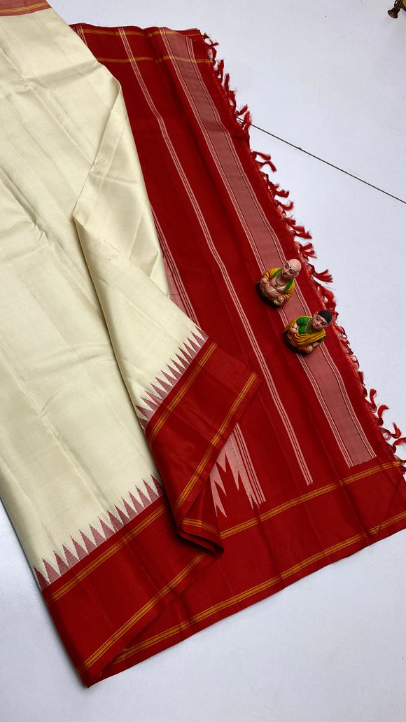 Mrinalini , Pure kanchipuram traditional silk handloom saree for women -SACH001KU