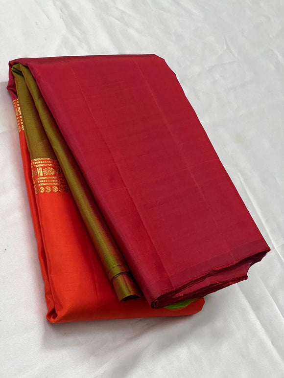 Aiswarya , elegant Kanchipuram Pure Silk Saree with 1Gram Pure Zari -SACHI001PJ