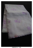 Lilac Beauty , Beautiful Lilac  Embroidered Munga Kota Saree with Blouse -KIA001MKSL