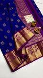 Manjula , Pure kanchipuram traditional silk saree with Korvai Border-SACHI001PB