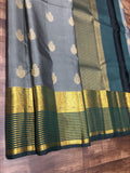 Madhuri , Kanjivaram Silk Saree with Rich Pallu and Blouse -SACHI001KSG