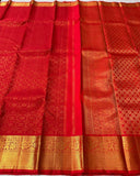 Menaka , Kanjivaram Silk Handloom Saree with 2 Gram Pure Zari -SACHI001PJ