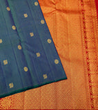 Suchitra , Pure Kanchipuram Silk Hand Woven 1G Pure Zari Saree for women -SACHI001CS