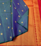 Suchitra , Pure Kanchipuram Silk Hand Woven 1G Pure Zari Saree for women -SACHI001CS