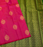 Nayantara , Pure Kanchipuram Silk Hand Woven 1G Pure Zari Saree for women -SACHI001PG