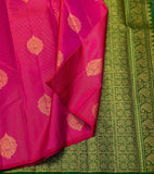 Nayantara , Pure Kanchipuram Silk Hand Woven 1G Pure Zari Saree for women -SACHI001PG