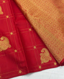 Kanakavalli , Pure Kanchipuram Silk Hand Woven 1G Pure Zari Saree -SACHI001RS