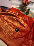 TUS_Bridals ,Soft Tissue Brocade Kanjeeveram Silk Saree for women -SRI001RS