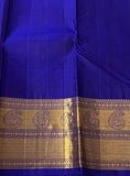 Annapoorni , elegant Kanjeevaram Silk Saree With 2 Gram Pure Gold Zari for Women -SACHI001BG