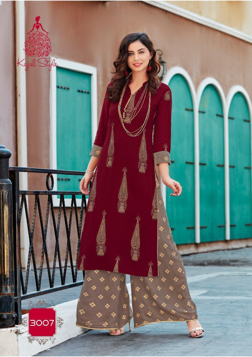 Beautiful Cotton Long Kurti for Women -FOF001KW –