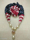 Ladies Elegant Cotton Scarf Necklace Vol 10