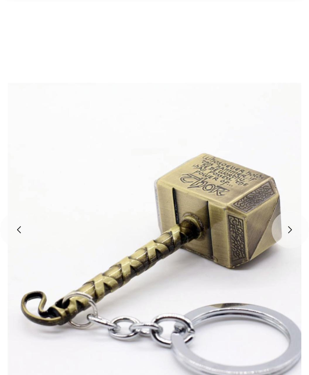 Marvel - Keyring/Portachiavi - Thor Hammer - Pidak Shop Srls