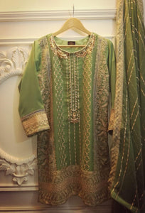 AGHA NOOR Pakistani STICHED KURTI & DUPPATTA-FFAM03