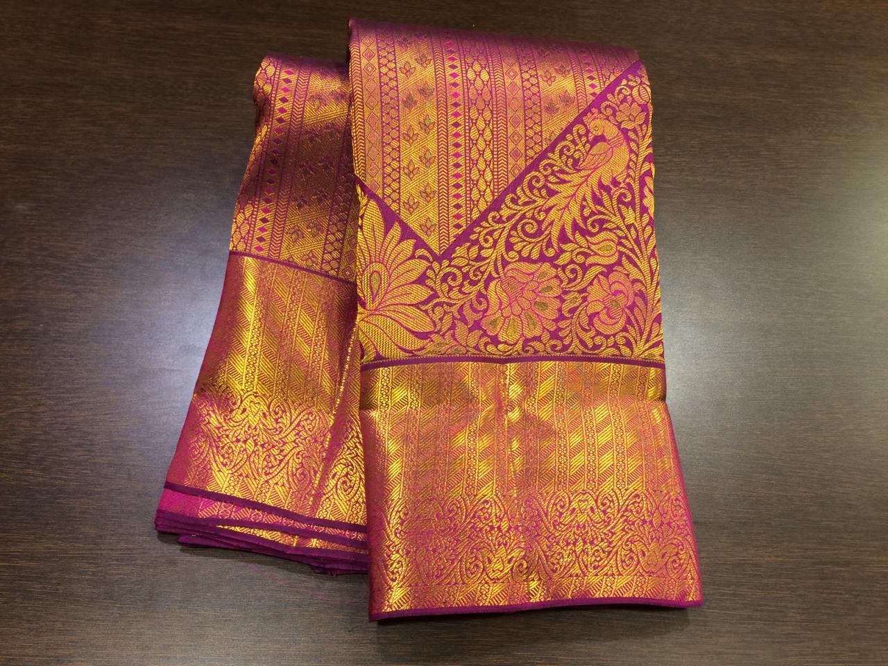 Silver Color Banarasi Silk Saree With Brocade Blouse and Zari Weaving Work  | Silk sarees, Brocade blouses, Indian bridesmaid