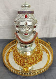 FESTIVAL SPECIAL GODDESS LAKSHMI FACE,DEEPAM ,KALASH AND TRAY-SGWLFKTD001