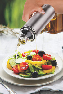 STAINLESS STEEL OIL DISPENSOR /OIL BOTTLE FOR CAPACITY 750 ML-SKDOD001