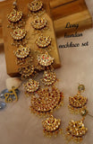 LONG BRIDAL KUNDAN NECKLACE SET FOR WOMEN -SARAKNSW001