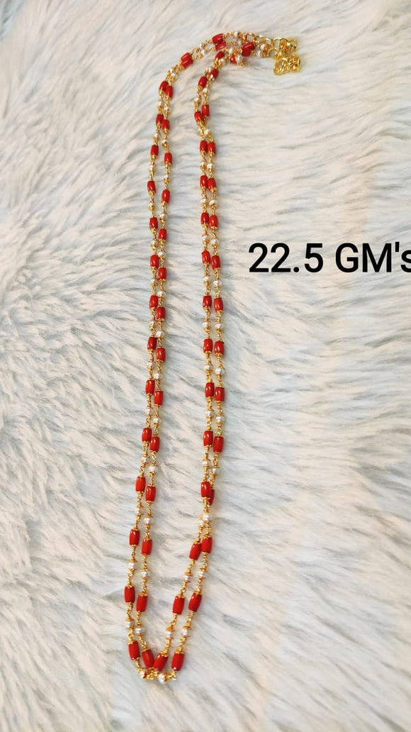 Gold coral deals chain designs