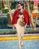 SOFT FLUFFY FUR JACKET FOR WOMEN -SHOFJ001