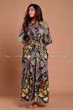 V5 COUTURE NEW SUMMER LAUNCH PRINTED COTTON  KAFTAN FOR WOMEN -KFVG5001K