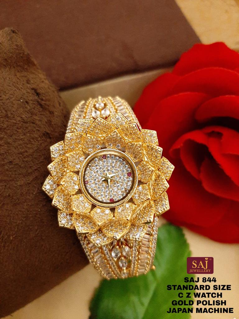 Gold designer watch best sale