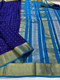 Authentic Pure Mysore Silk Saree For Women-MOEMSS001B