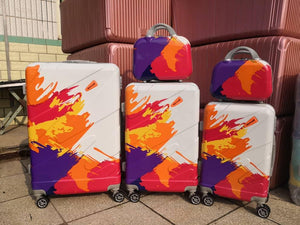 Disney Bags Polo Class 2Pc Set Trolley Bag  Purple  Amazonin Fashion