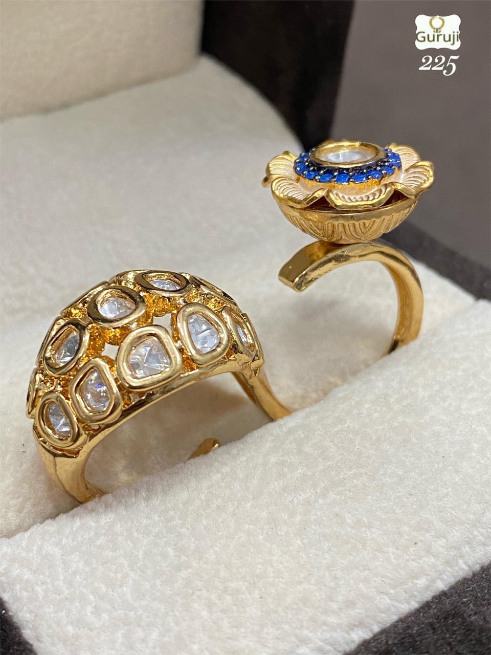 Halo Yellow Sapphire Double Pave Set Gold Engagement Ring (Design ER-4) |  GemPundit