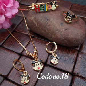 HELLO GIRL , JEWELLERY COMBO FOR LITTLE PRINCESS-RJCJ001H