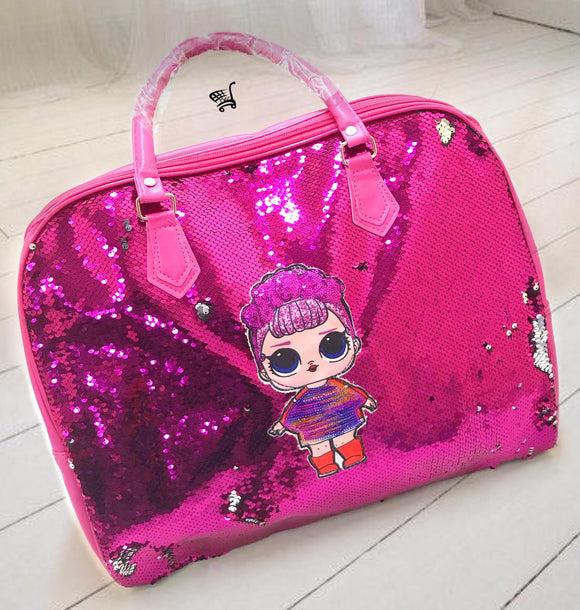 Girls barbie doll print sling bag  1Pc