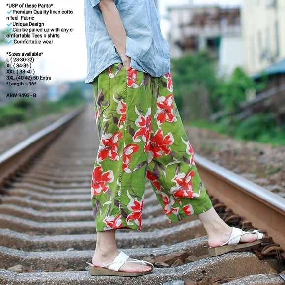 Ladies Cotton Pants Feature  Comfortable Pattern  Plain at Rs 500   Piece in Madurai