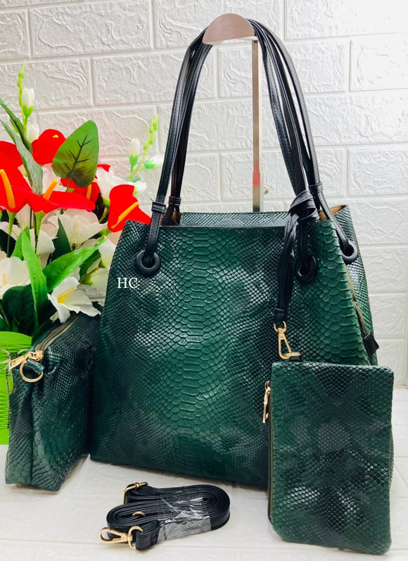 Buy Pista Green PU Leather Hand Bag - Koskii