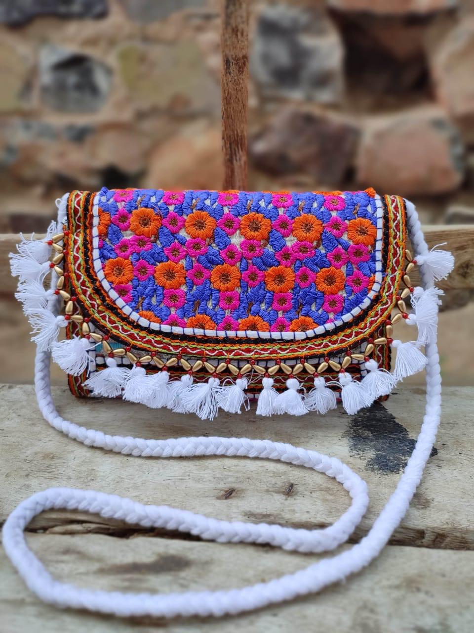 Banjara embroidery patch work handmade fridges sling bags Premium quality  best material at Rs 1650/piece | Banjara Bags in Barmer | ID: 2851785478748
