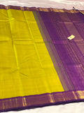 Kanchipuram Pure silk Handloom saree with 2 gram pure Zari-PDSSS001