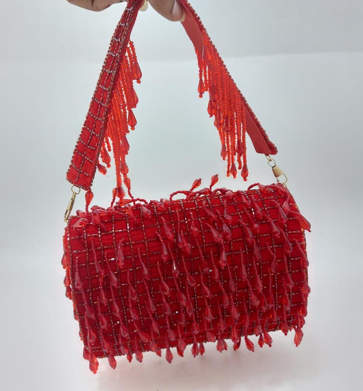 DIY KIT】Woven Wood Ring Beads Handbag Material Bag - Shop annieeinna |  macrame studio Knitting, Embroidery, Felted Wool & Sewing - Pinkoi