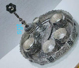 Full Set Antique German Silver Pooja Set washable limited edition exclusive collection-SNUC001