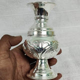 German Silver washable kalsha/ flower vase-SNGSFV001