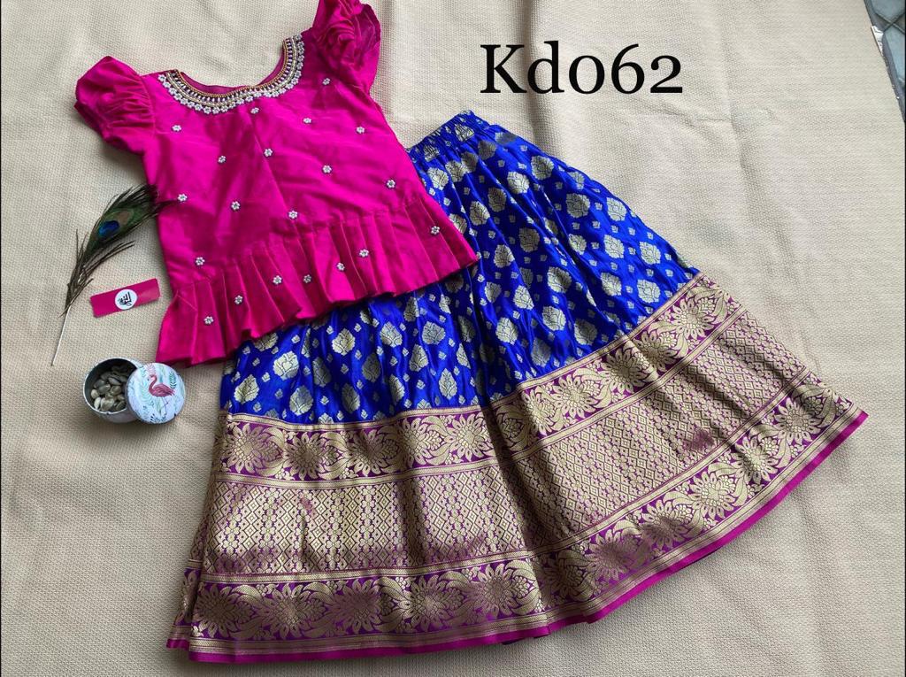 Small baby lehenga blouse on sale designs