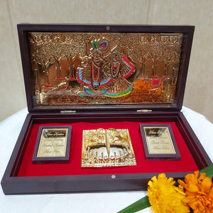 BIG SIZE  RADHE KRISHNA   GIFT BOX FOR DIWALI -ANKITGB001RKB