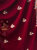 Beautifully Embroidered Velvet Salwar Suits for Women-GANNVS001