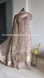 Beautiful organza banarasi Salwar Suit material for women -GANNSSM001